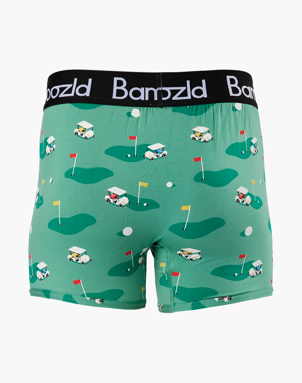 MENS GOLF GREEN BAMBOO TRUNK