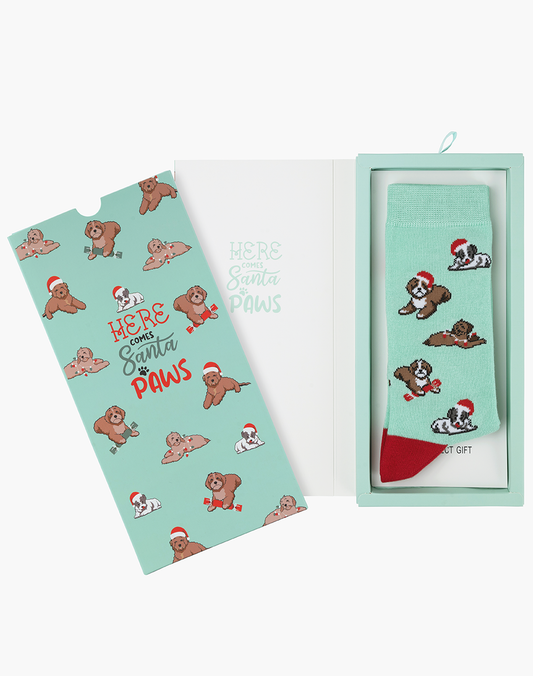 WOMENS CHRISSY CAVOODLES BAMBOO SOCK CARD