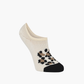 WOMENS CHEETAH SPOTS BAMBOO SECRET SOCK