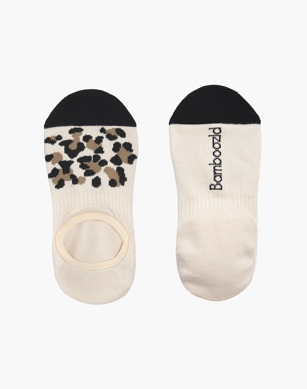 WOMENS CHEETAH SPOTS BAMBOO SECRET SOCK