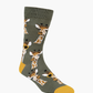 MENS COOL GIRAFFE BAMBOO SOCK