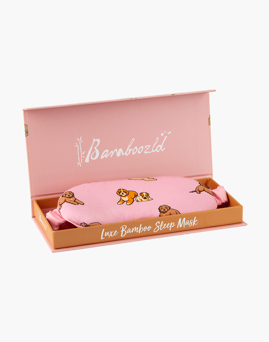 LUXE BAMBOO JERSEY CAVOODLES SLEEP MASK