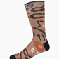 MENS NATIVE AUSTRALIAN DREAMTIME BAMBOO SOCK