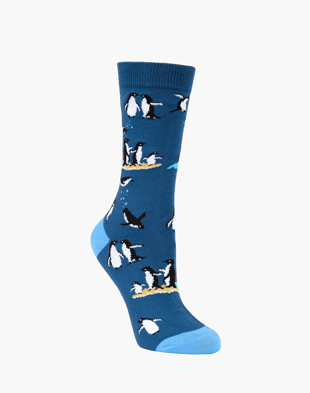 WOMENS LITTLE PENGUINS BAMBOO SOCK