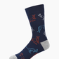 MENS SKETCH ROOS BAMBOO SOCK