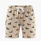MENS DASH PUP BAMBOO JERSEY SLEEP SHORT