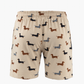 MENS DASH PUP BAMBOO JERSEY SLEEP SHORT