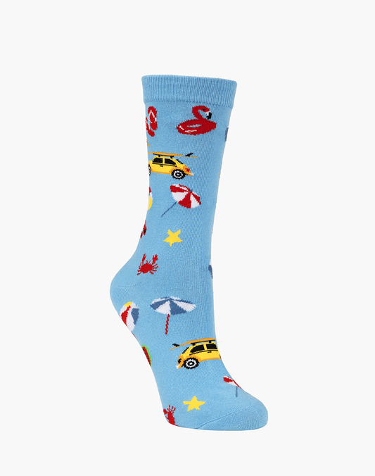 WOMENS SUMMER TIME BAMBOO SOCK