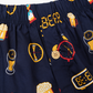 MENS BEER O'CLOCK BAMBOO BOXER SHORT
