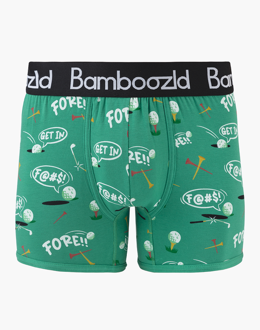 MENS GOLF FORE BAMBOO TRUNK - SMALL  SIZE ONLY