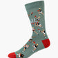MENS AFL BAMBOO SOCK