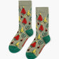 WOMENS AUSSIE TREES BAMBOO SOCK