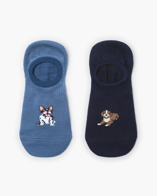 MENS BEST FRIEND 2PK BAMBOO INVISIBLE SOCKS