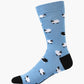 MENS BLACK SHEEP BAMBOO SOCK