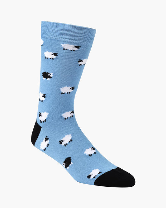 MENS BLACK SHEEP BAMBOO SOCK