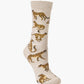 WOMENS CHEETAH BAMBOO SOCK