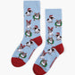 WOMENS LUREX CHRISSY FRENCHY BAMBOO SOCK
