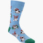 MENS CHRISSY FRENCHY BAMBOO SOCK