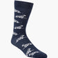 MENS DALMATIAN BAMBOO SOCK