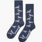 MENS DALMATIAN BAMBOO SOCK