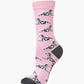WOMENS DALMATIAN BAMBOO SOCK