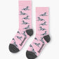 WOMENS DALMATIAN BAMBOO SOCK