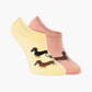 WOMENS DASH PUPS 2PK BAMBOO INVISIBLE SOCKS