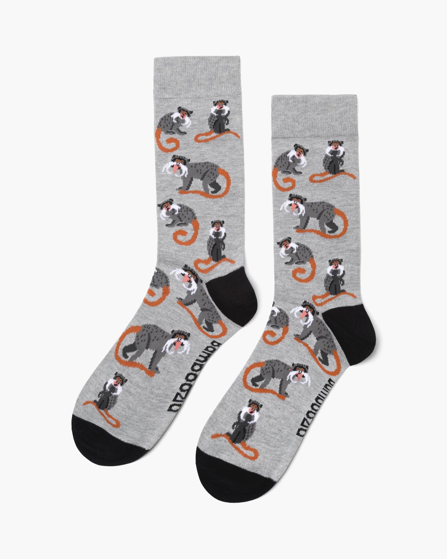 MENS EMPEROR TAMARIN MONKEY BAMBOO SOCK