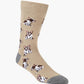 MENS FRENCH BULLDOG BAMBOO SOCK