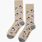 MENS FRENCH BULLDOG BAMBOO SOCK