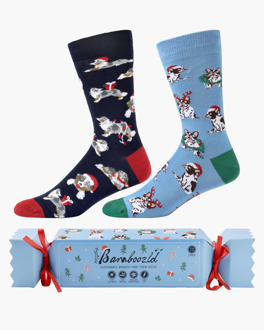 MENS 2PK CHRISSY DOGS CRACKER