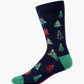 MENS 2PK FESTIVE NUTCRACKER