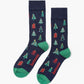 MENS 2PK FESTIVE NUTCRACKER