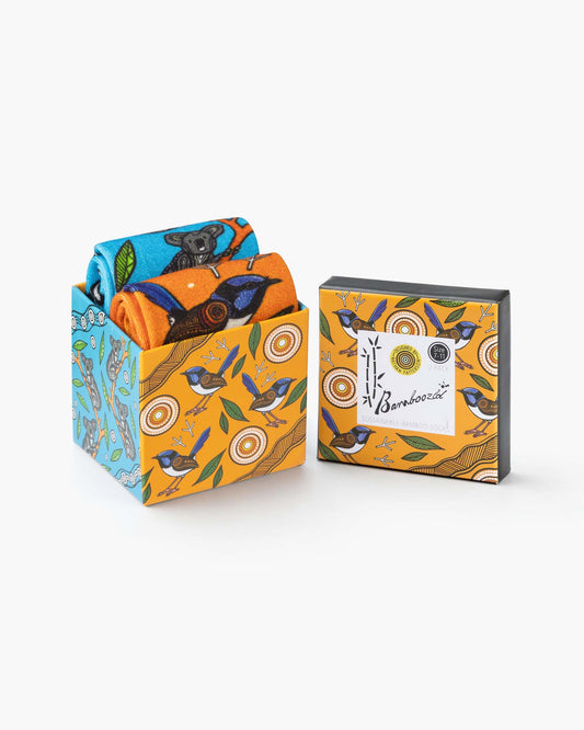 MENS NATIVE AUSTRALIAN SKY & LAND 2PK GIFT BOX