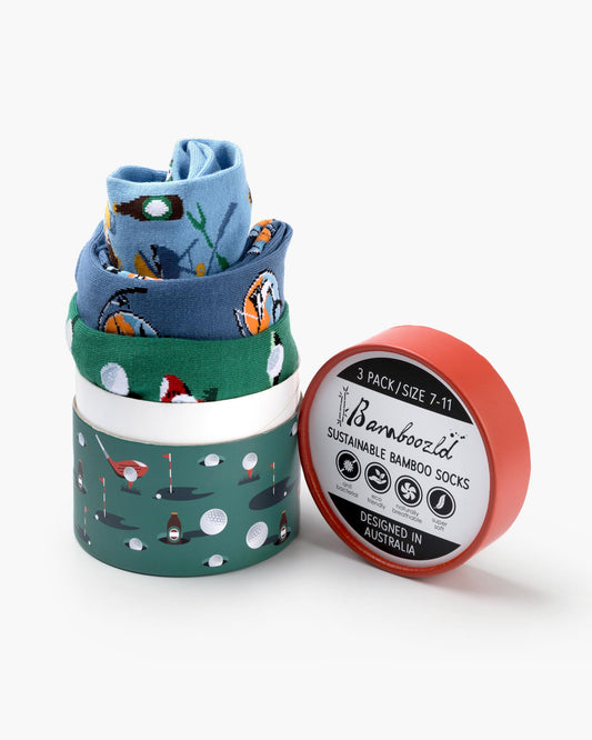MENS WEEKENDER AWAY 3PK GIFT CAN