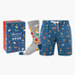 MENS CRICKET BATSMAN SHORT & SOCK GIFT SET