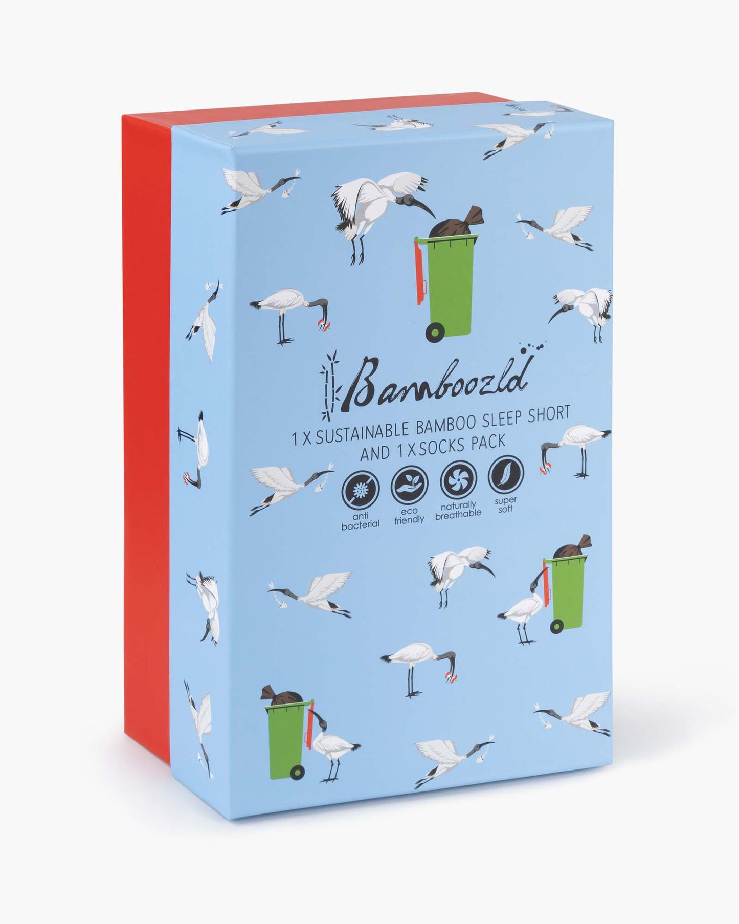 MENS BIN CHICKEN SHORT & SOCK GIFT SET