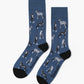 MENS GREY HOUND BAMBOO SOCK