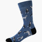 MENS GREY HOUND BAMBOO SOCK