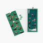 MENS HO HO HO DASH BAMBOO SOCK CARD - GREEN