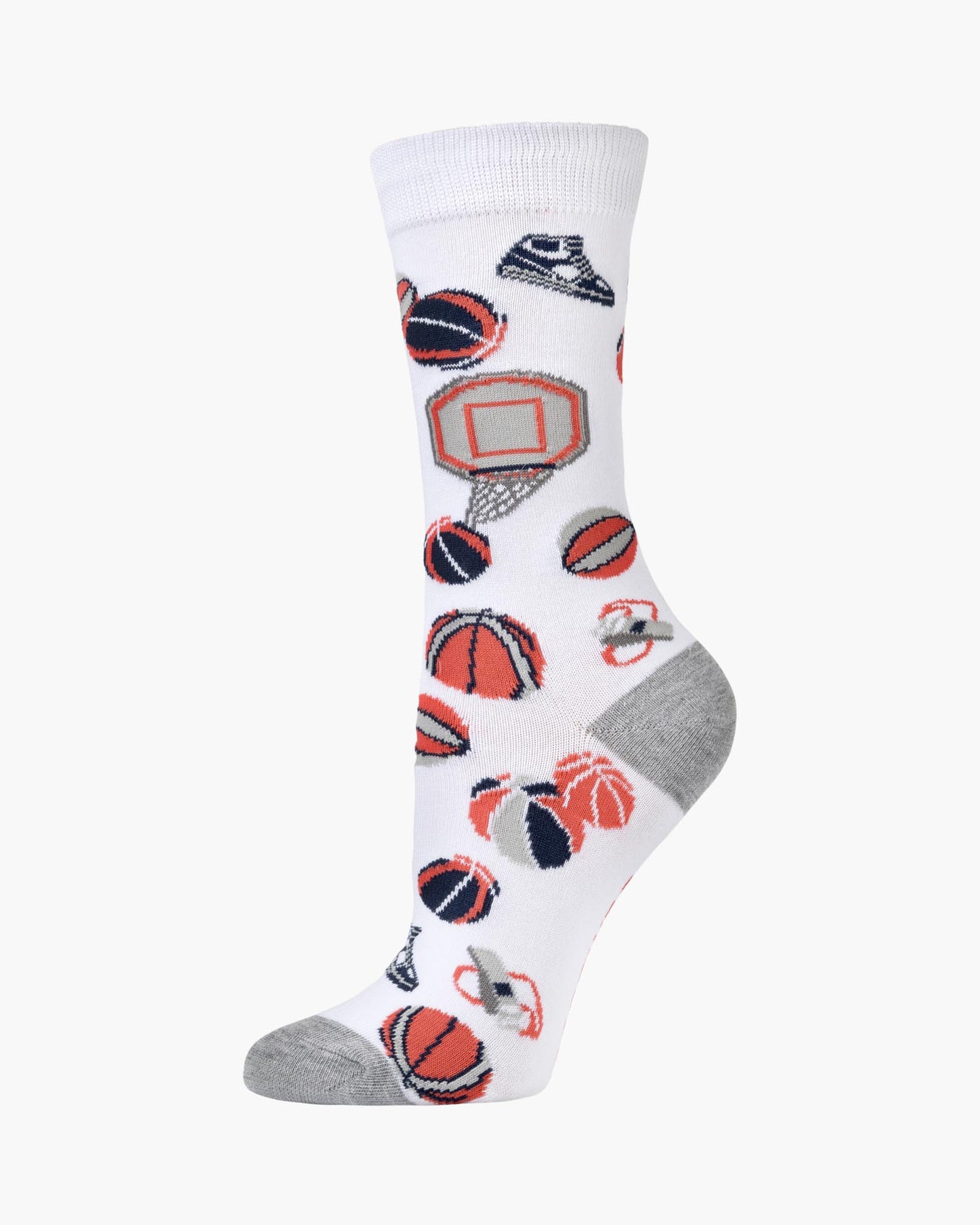 WOMENS HOOPS BAMBOO SOCK