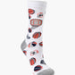 WOMENS HOOPS BAMBOO SOCK