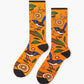 MENS NATIVE AUSTRALIAN BLUE WREN BAMBOO SOCK