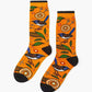 WOMENS NATIVE AUSTRALIAN BLUE WREN BAMBOO SOCK