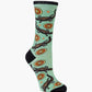 WOMENS NATIVE AUSTRALIAN CROCODILE BAMBOO SOCK