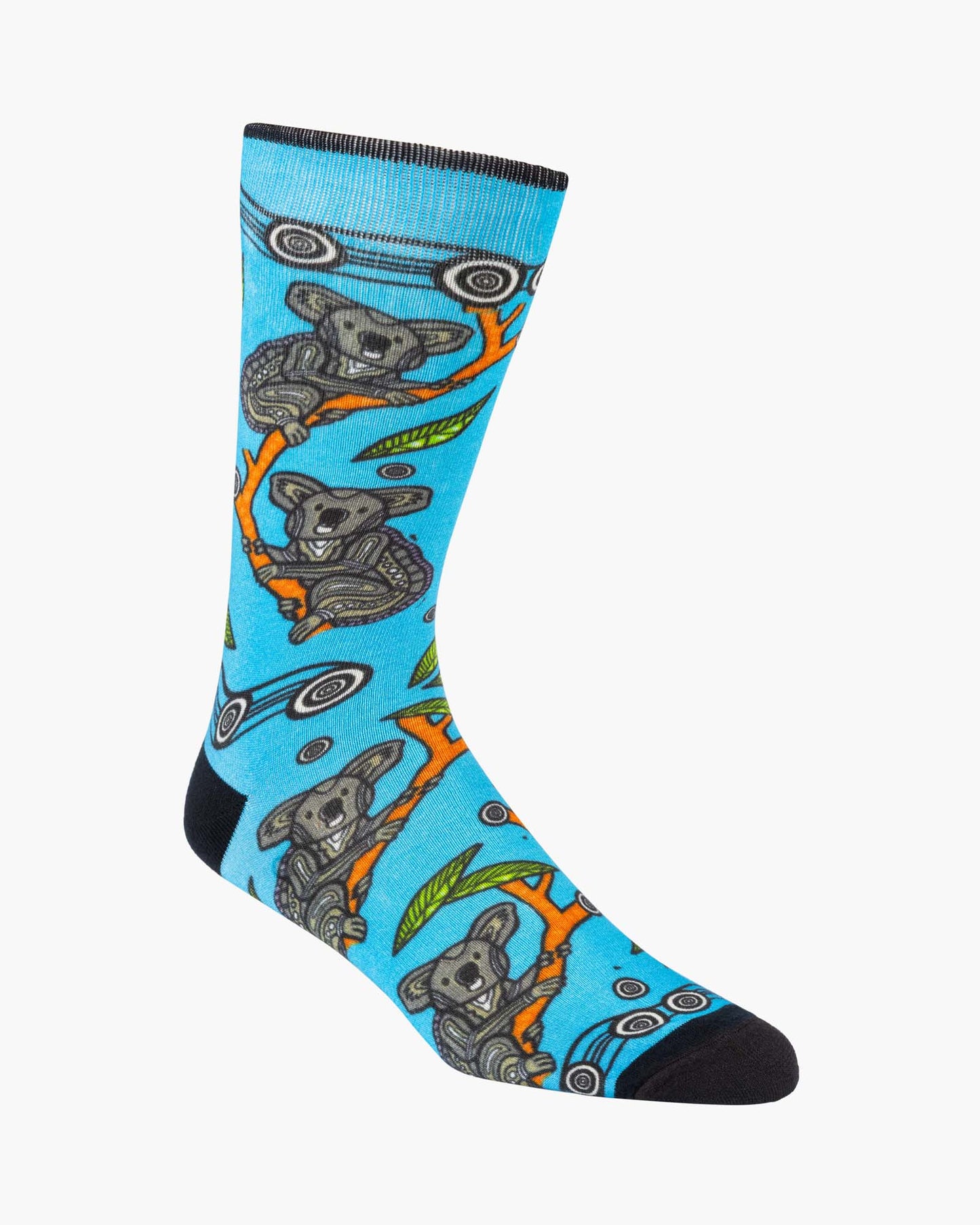 MENS NATIVE AUSTRALIAN KOALA BAMBOO SOCK