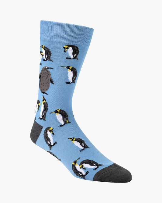 MENS KING PENGUIN BAMBOO SOCK