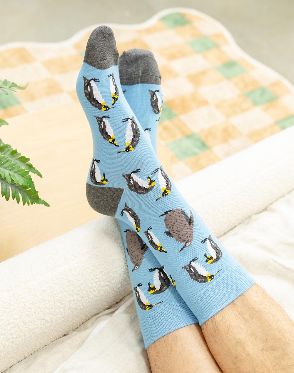 MENS KING PENGUIN BAMBOO SOCK