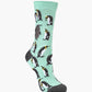 WOMENS KING PENGUIN BAMBOO SOCK