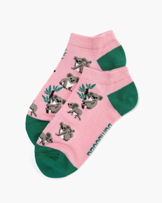 WOMENS KOALA BAMBOO PED SOCK